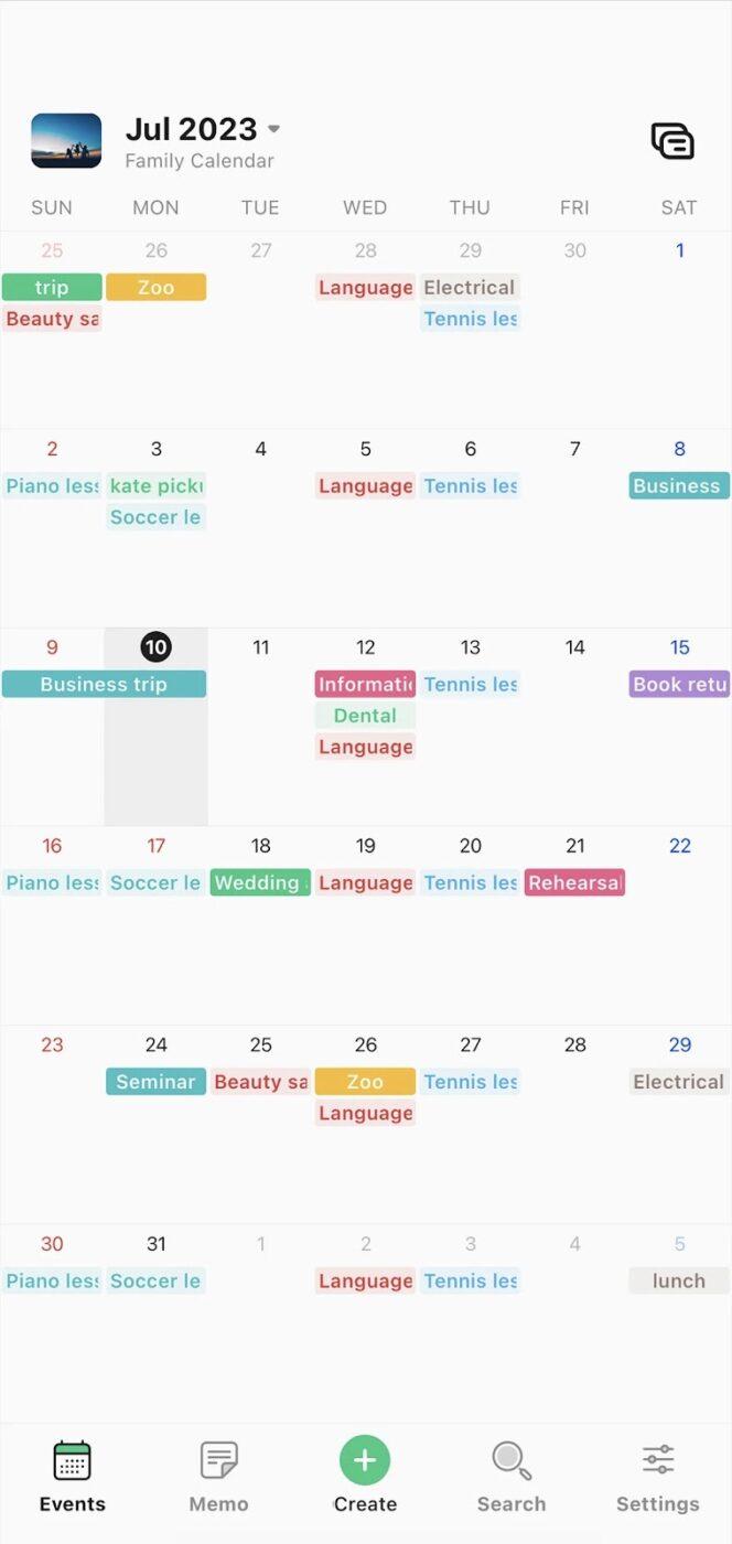 TimeTree official website: Sync all the calendars for house chores and fixed dates