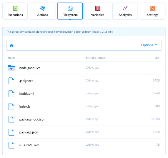 Buddy: A CI system that simplifies deploying code and supports visual workflows