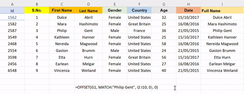 Excel - VLOOKUP alternative