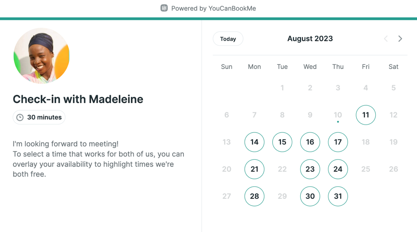 YouCanBook.me: Acuity Schedulingの代替ツール