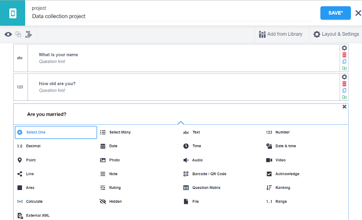 KoboToolBox: ejemplo de software de recopilación de datos para organizaciones humanitarias.