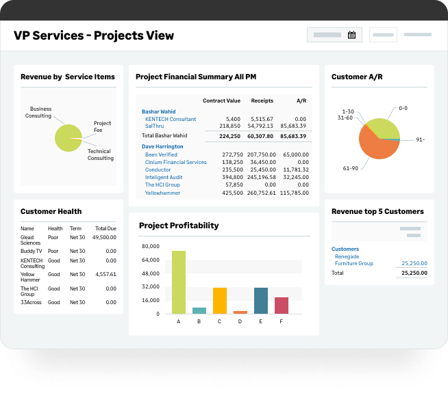 Sage: project cost management software