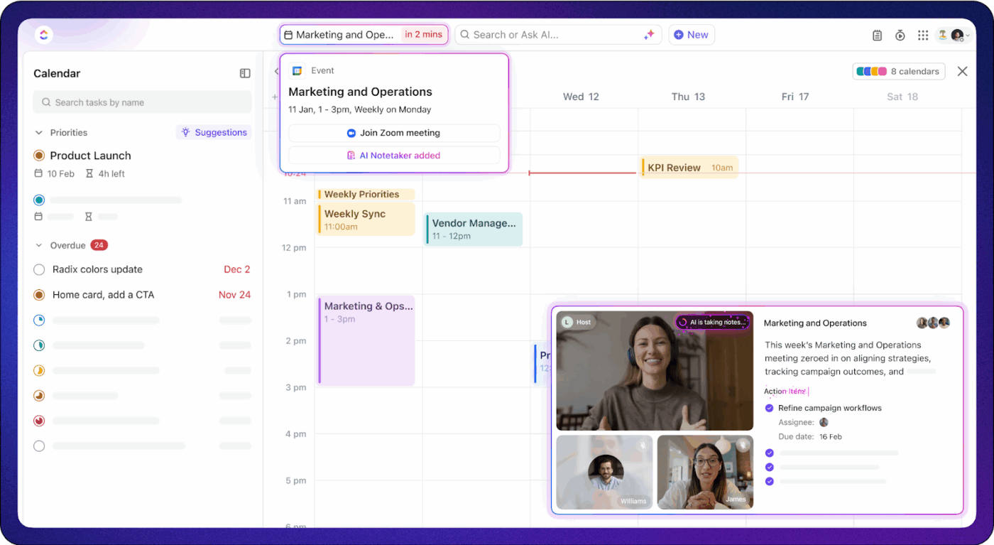 ClickUp AI Notetaker