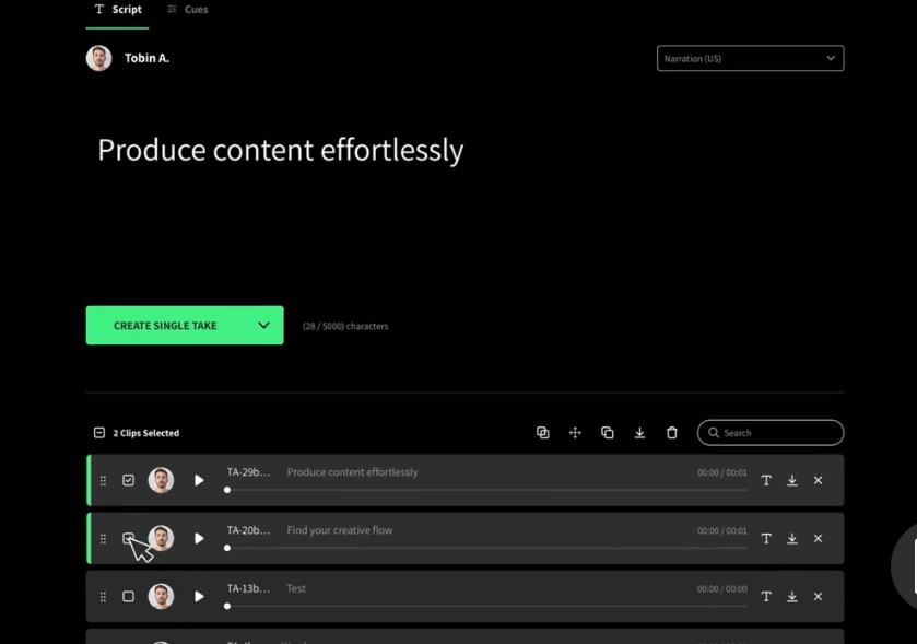 WellSaid Labs: Human intonation with sound effects for video projects