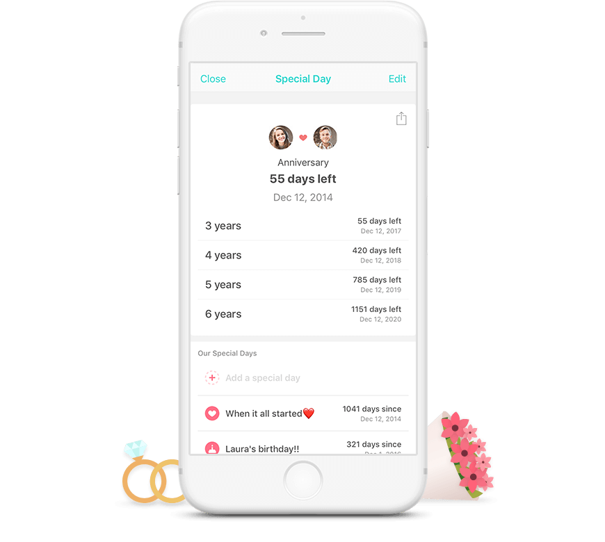 Between: Shared calendar app for couples for managing tasks