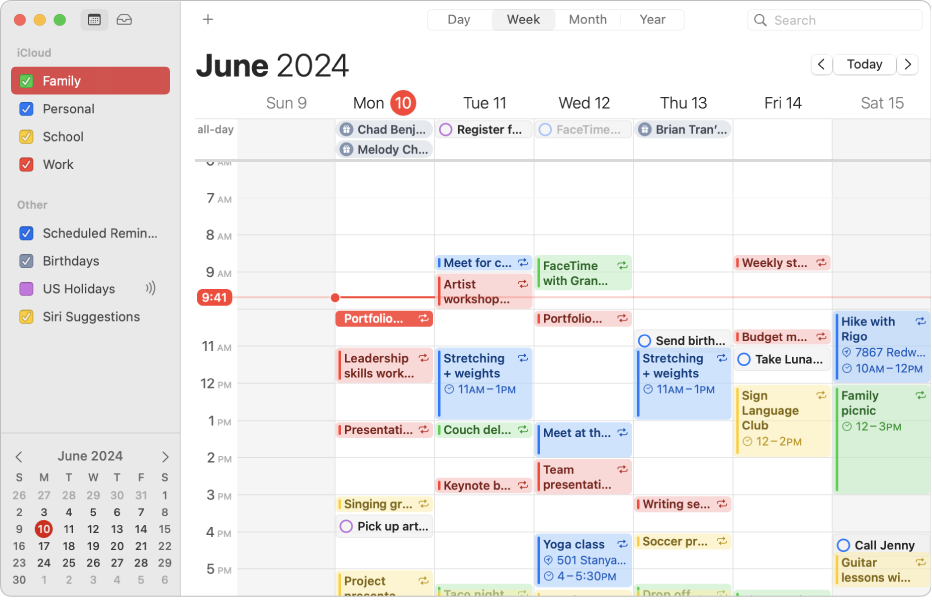 Apple Calendar: Device calendar with key features