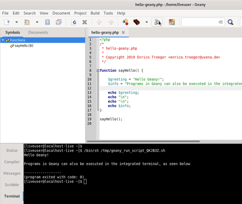 Geany - notepad++ alternative for mac