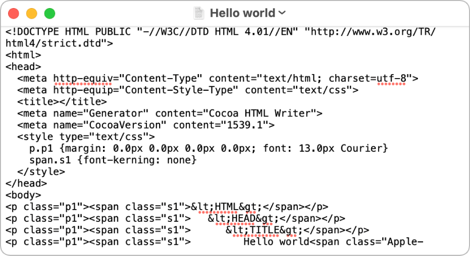 TextEdit - notepad++ alternative for mac