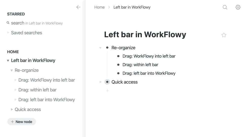 Workflowy: Alternative to Roam Research that addresses privacy concerns