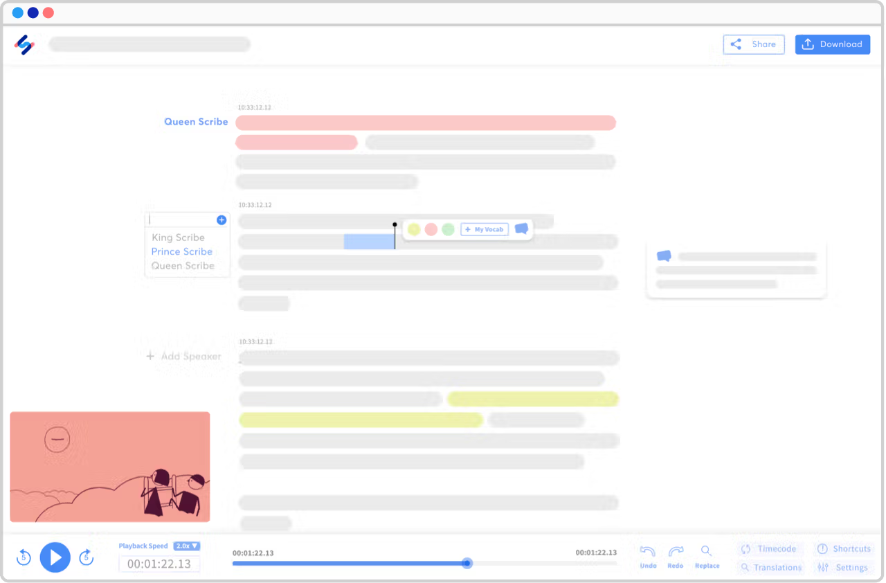 Happy Scribe: Audio to Text Converter 