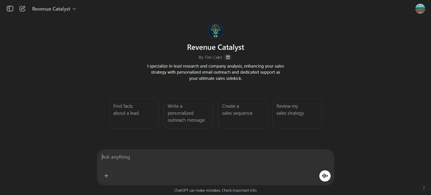 Revenue Catalyst