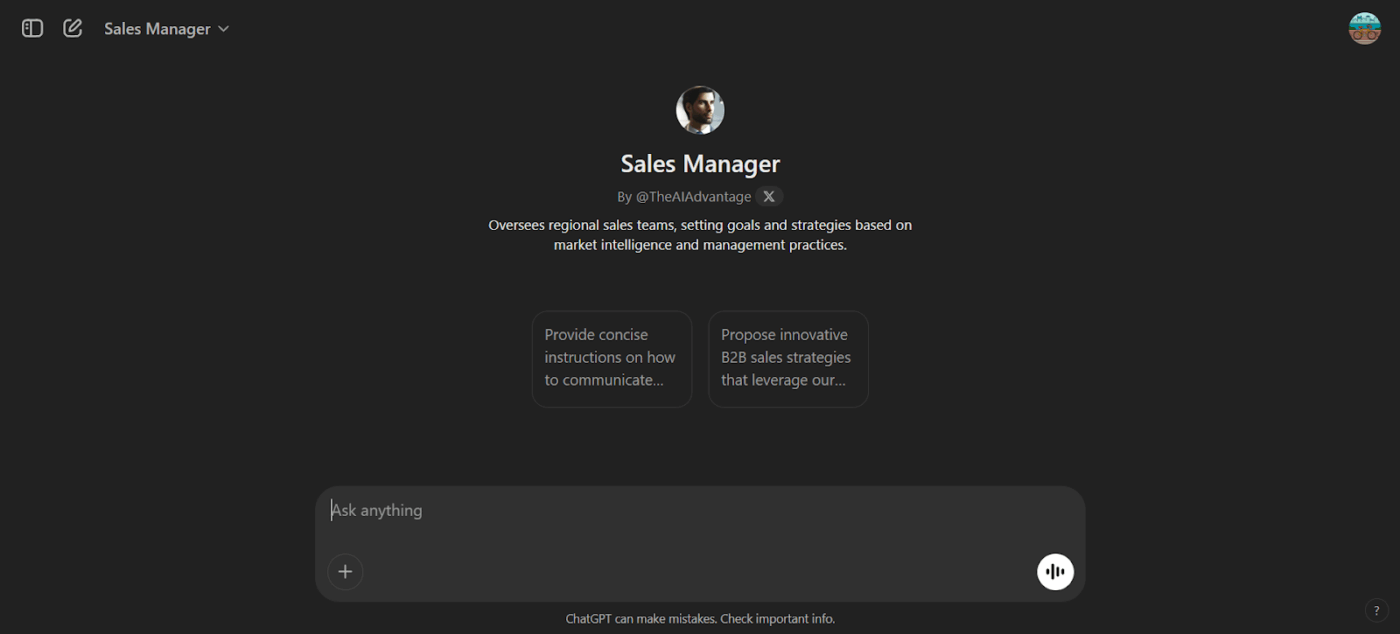 Sales Manager