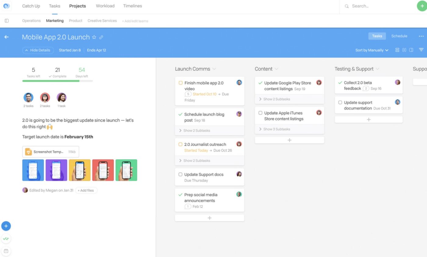 Flow: Managing resources is easy in this creative project management software