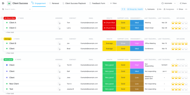 ClickUp CRM: B2B CRM Software