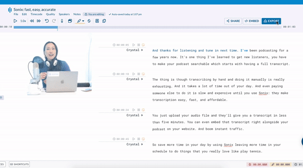 Sonix AI: whisper ai alternatives