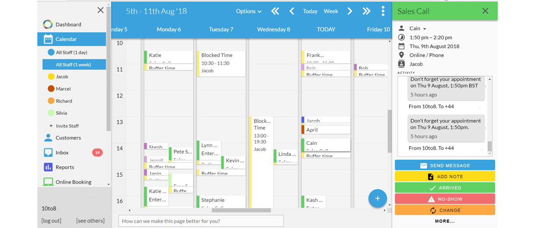 Sign In App Dashboard