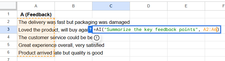 how to automate google sheets with ai