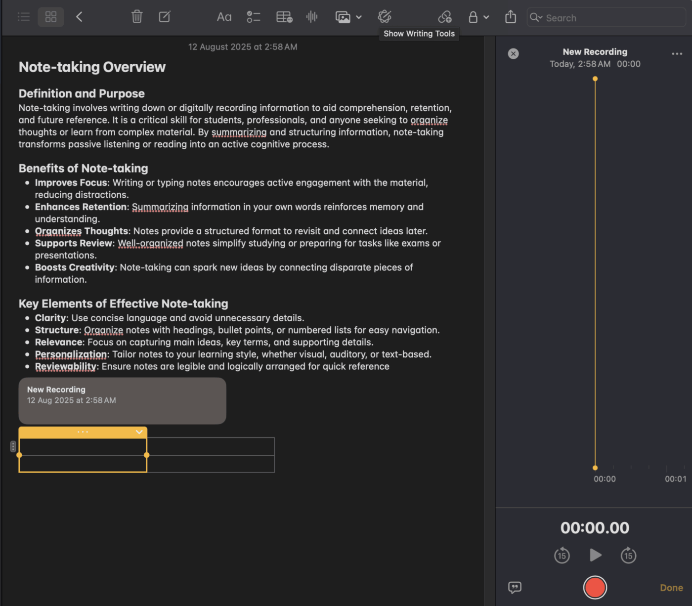 Apple Notes Dashboard : Google Keep Alternative