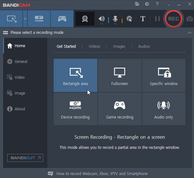 Bandicam Dashboard: Zight Alternatives