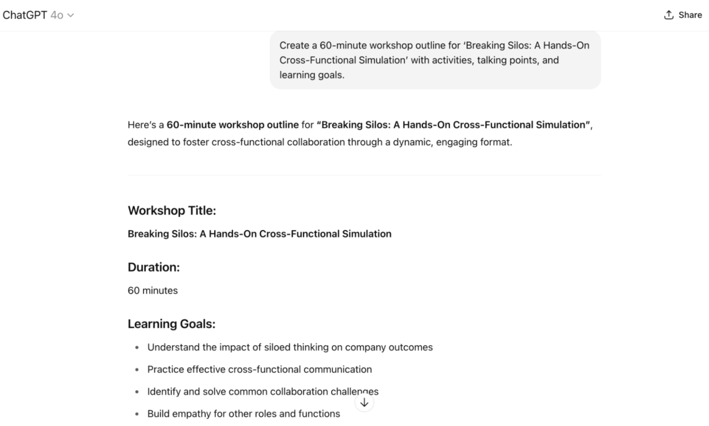ChatGPT-shortlistingsessie-idee: ChatGPT HR-gebruiksscenario's
