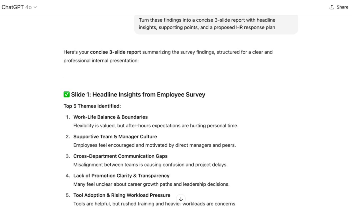 ChatGPT-diaoverzicht: ChatGPT HR-toepassingen