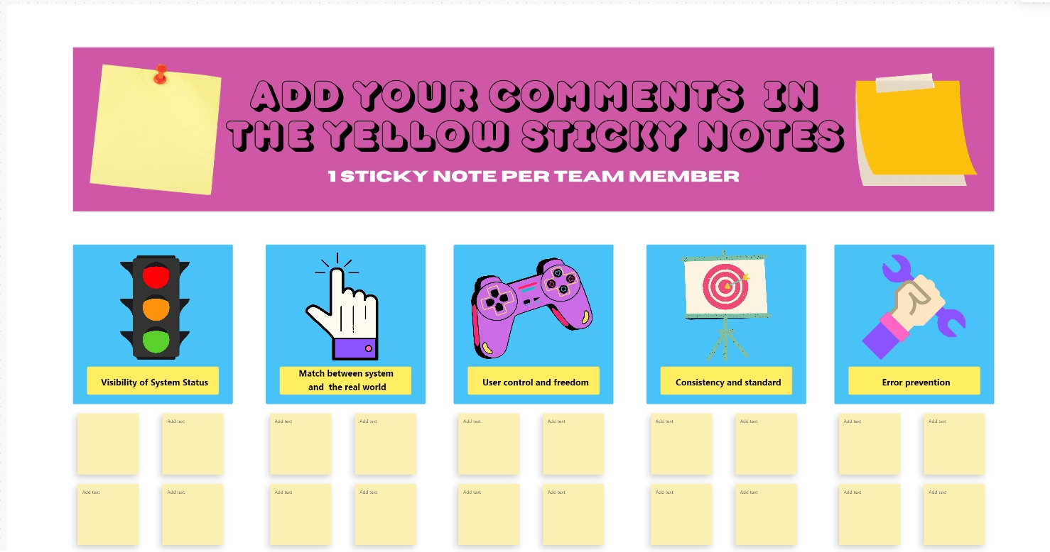 ClickUp Heuristic Review Template