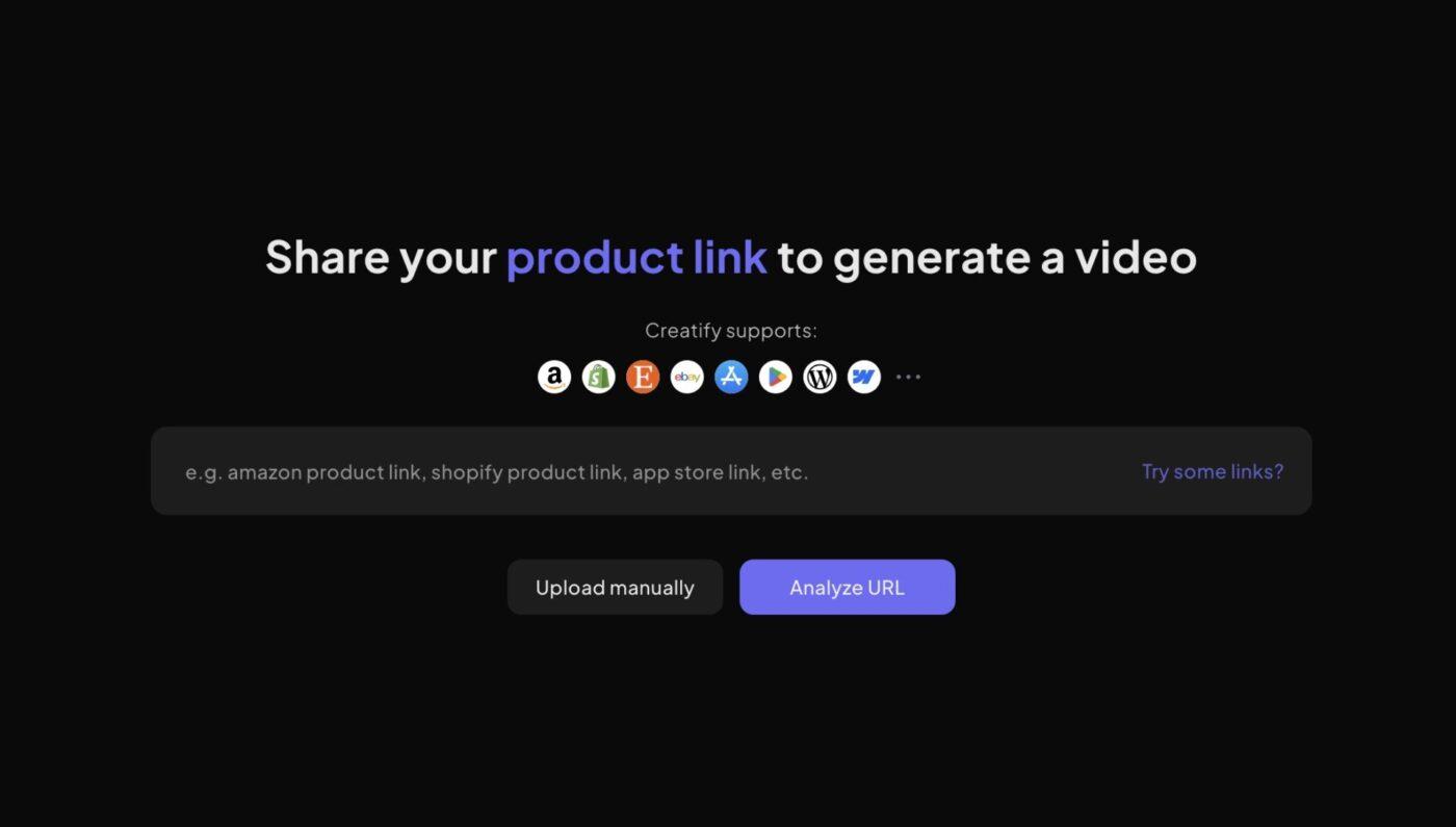 Creatify: Công cụ tạo chiến dịch AI