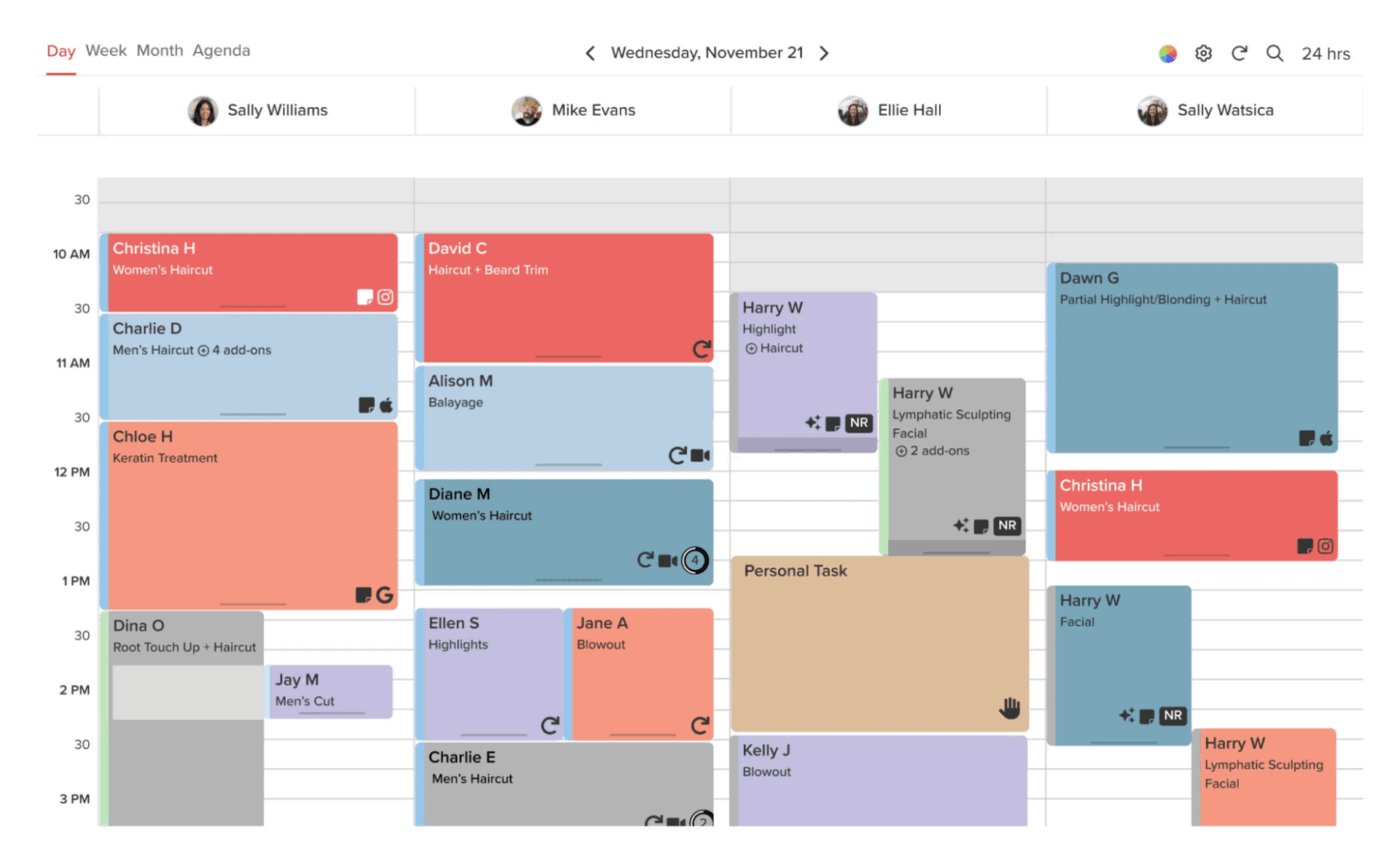 Vagaro Dashboard