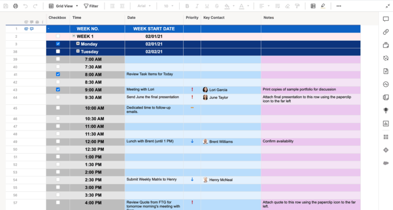 12 Best Smartsheet Templates to Streamline Your Work | ClickUp