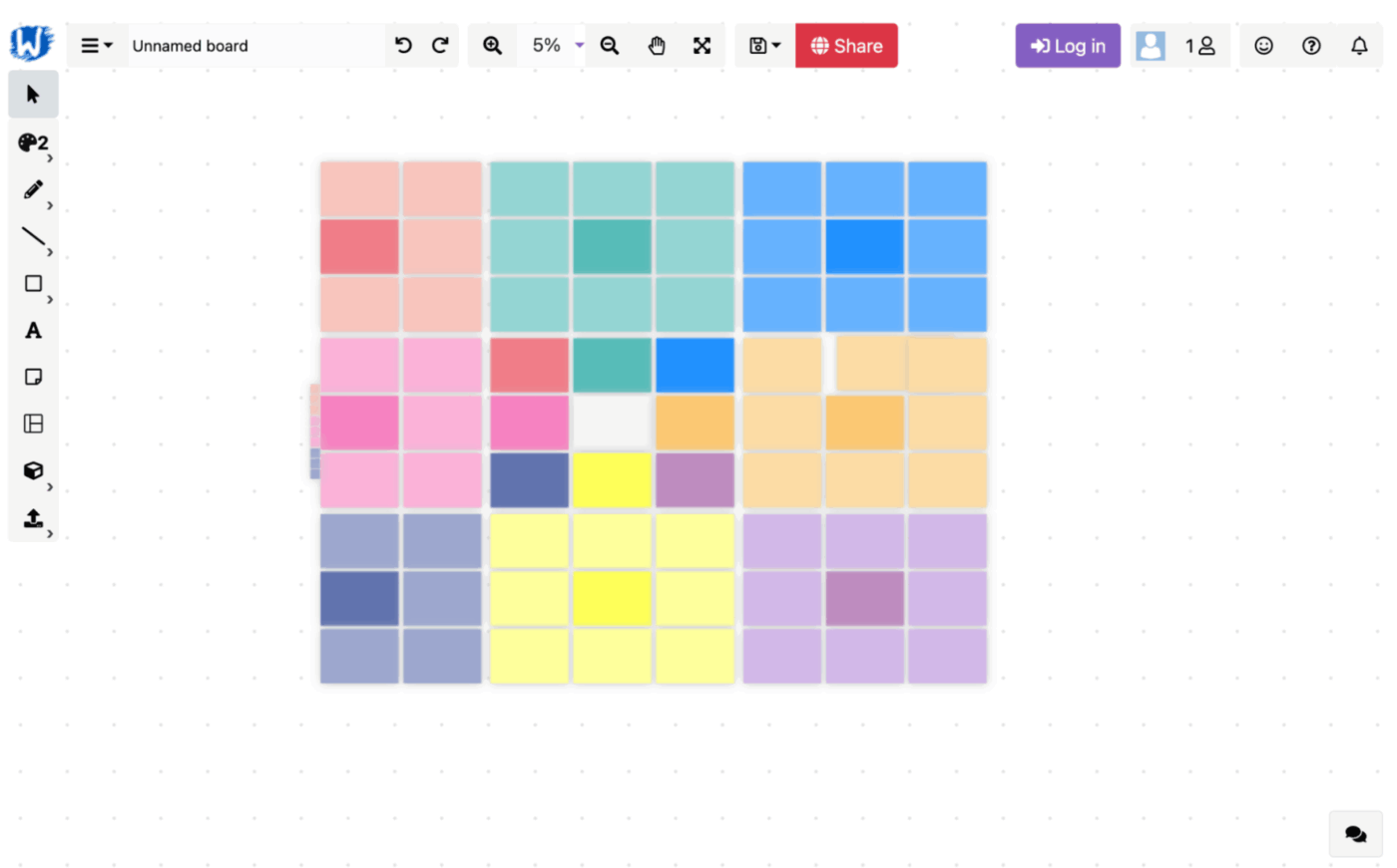 Lotus Diagram template by Whiteboard Team: Lotus Diagram Template
