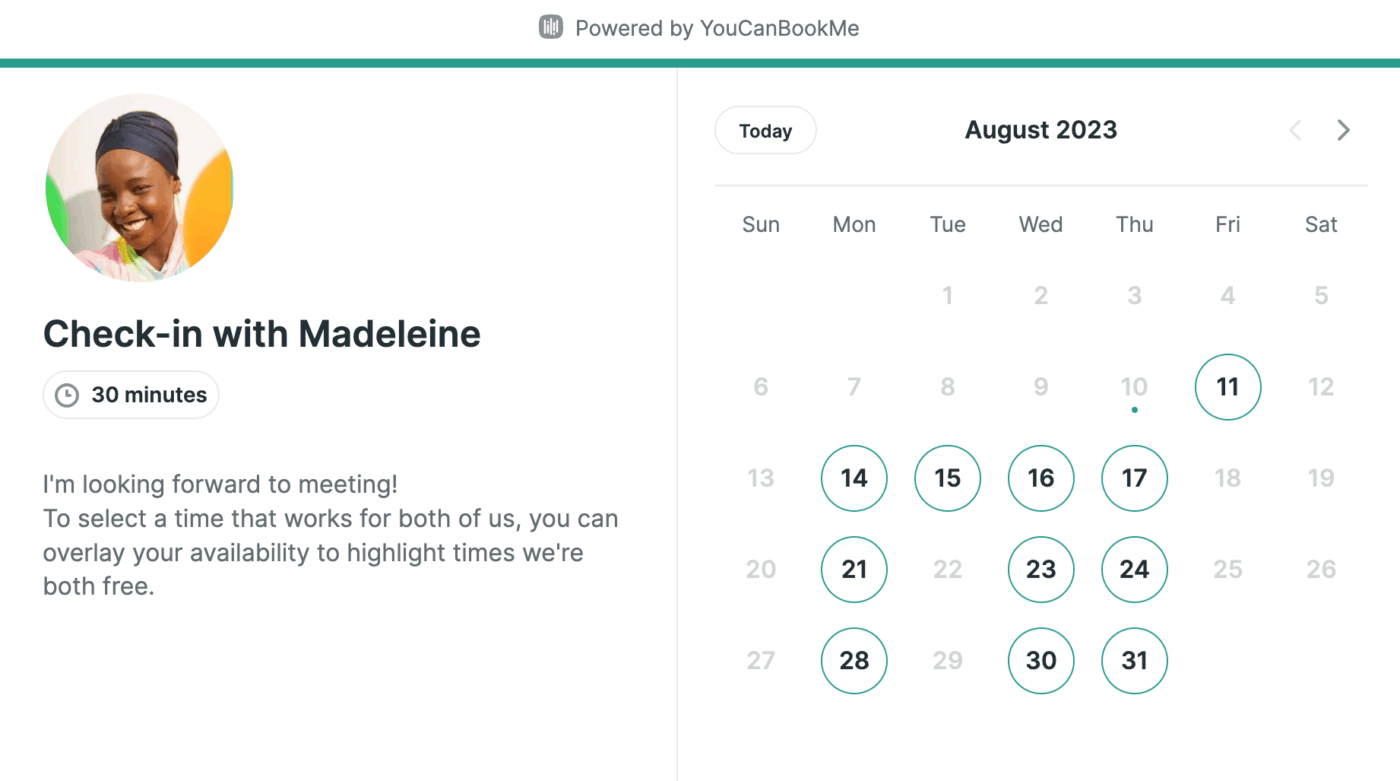 YouCanBookMe Dashboard : Timetap Alternatives
