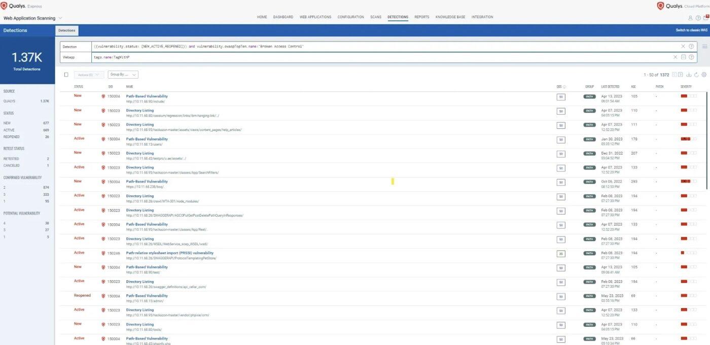 Qualys: Get cloud-native security for data protection using Wiz competitors