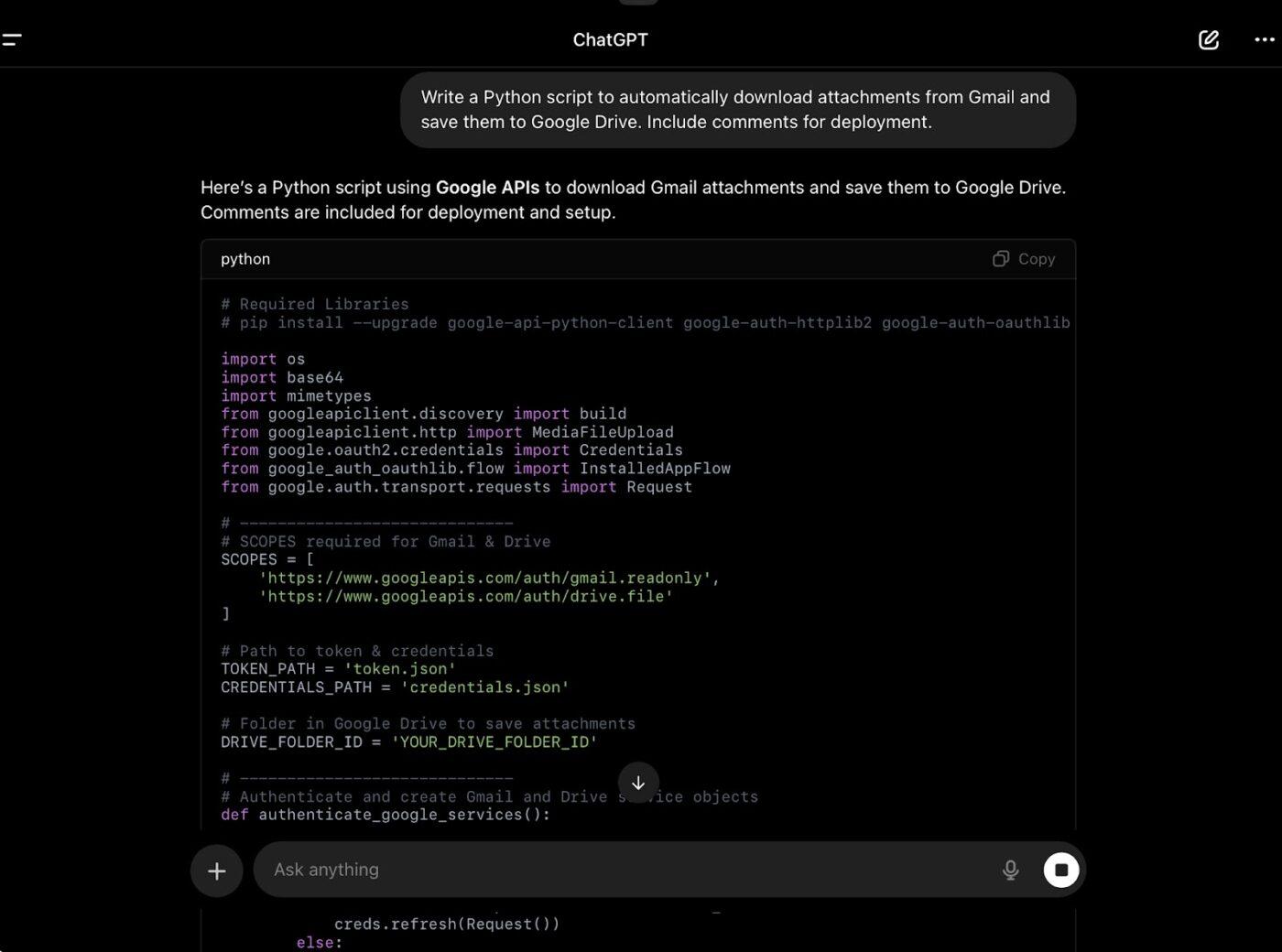 Create automation scripts with clear benefits