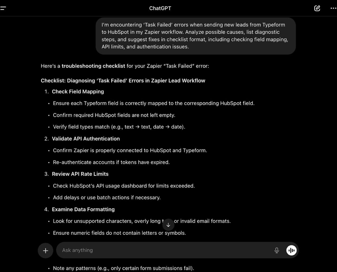 Create more free time with quick fixes for issues