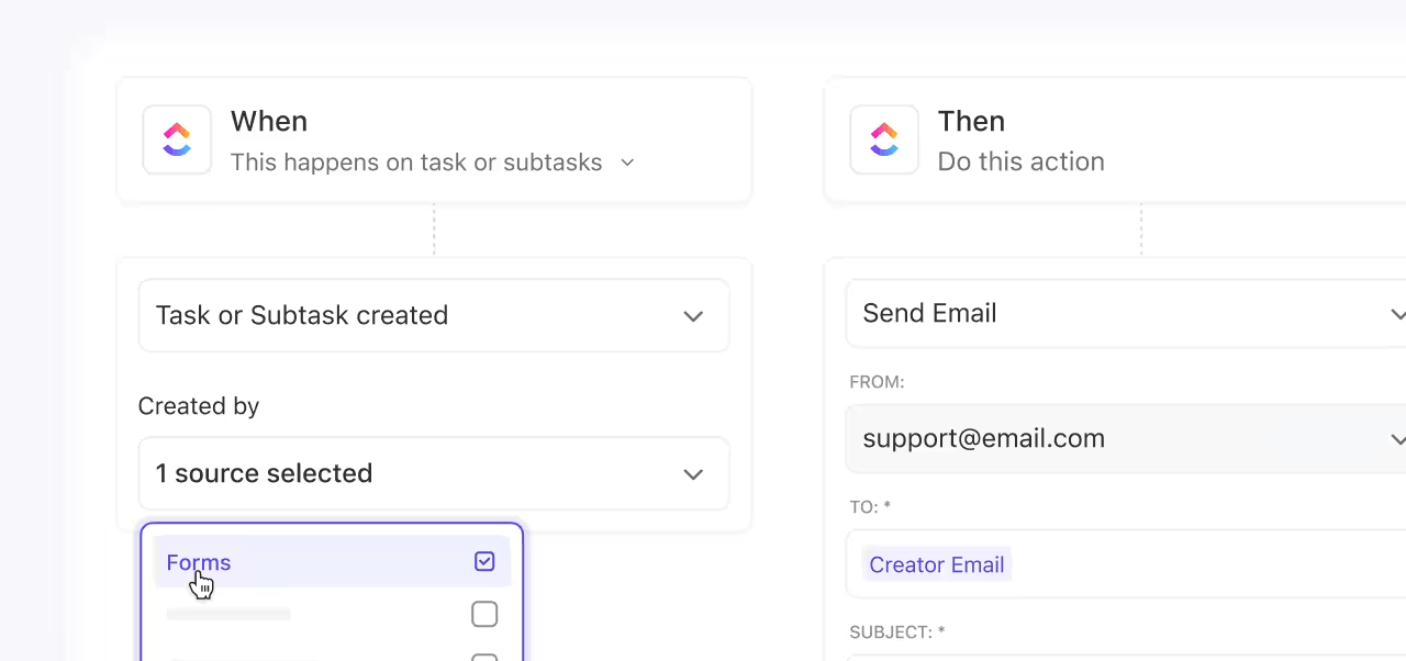 ClickUp Automations