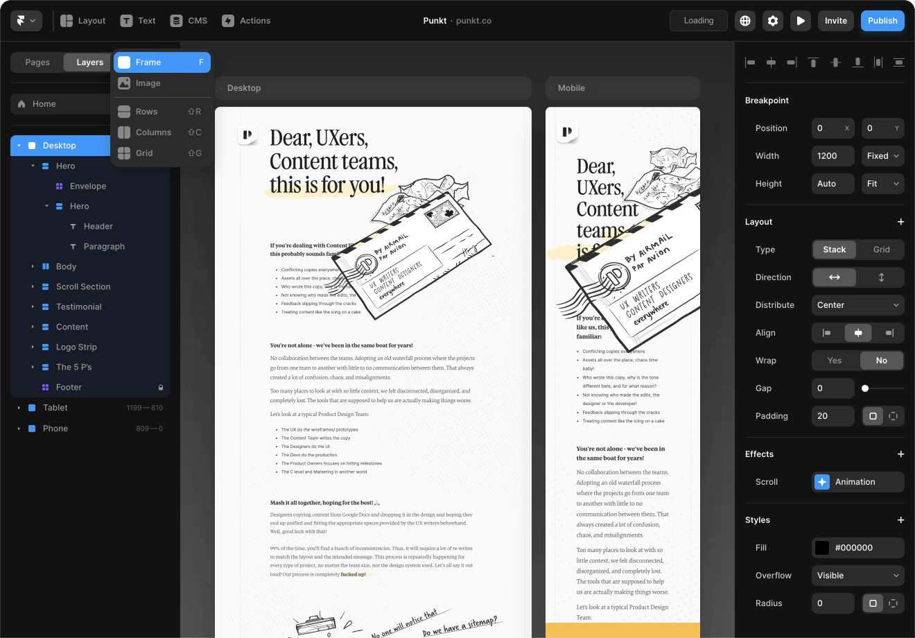 Framer AI: AI Portfolio Generator