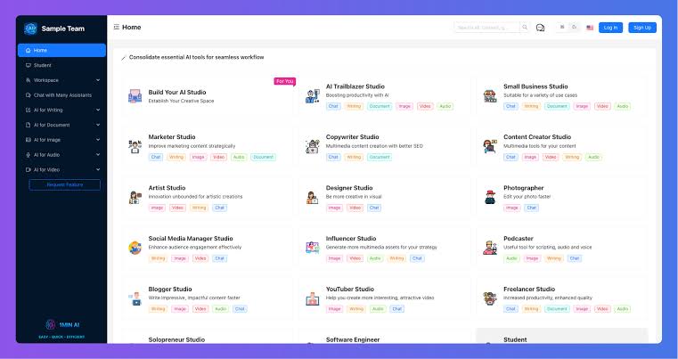 1min.AI: AI-powered answers
