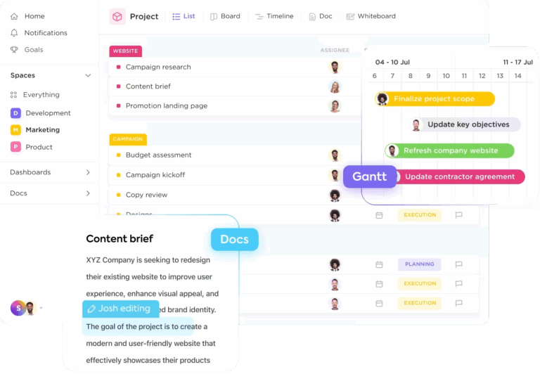 ClickUp for Marketing Teams