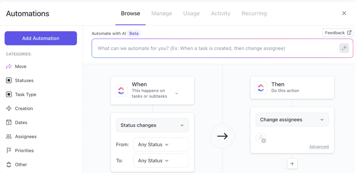 ClickUp Automations: AI Campaign Execution for Agencies