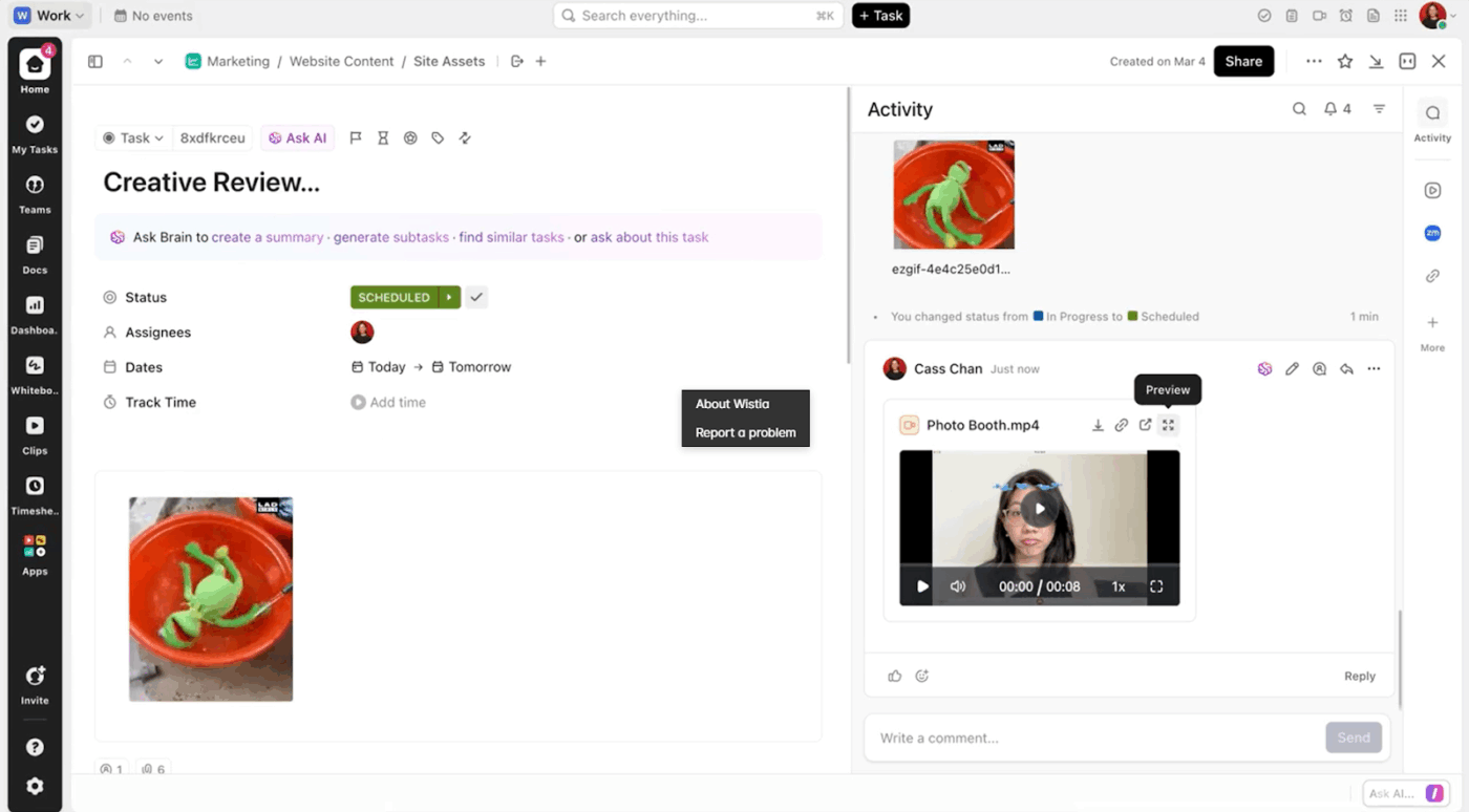 ClickUp Tasks
