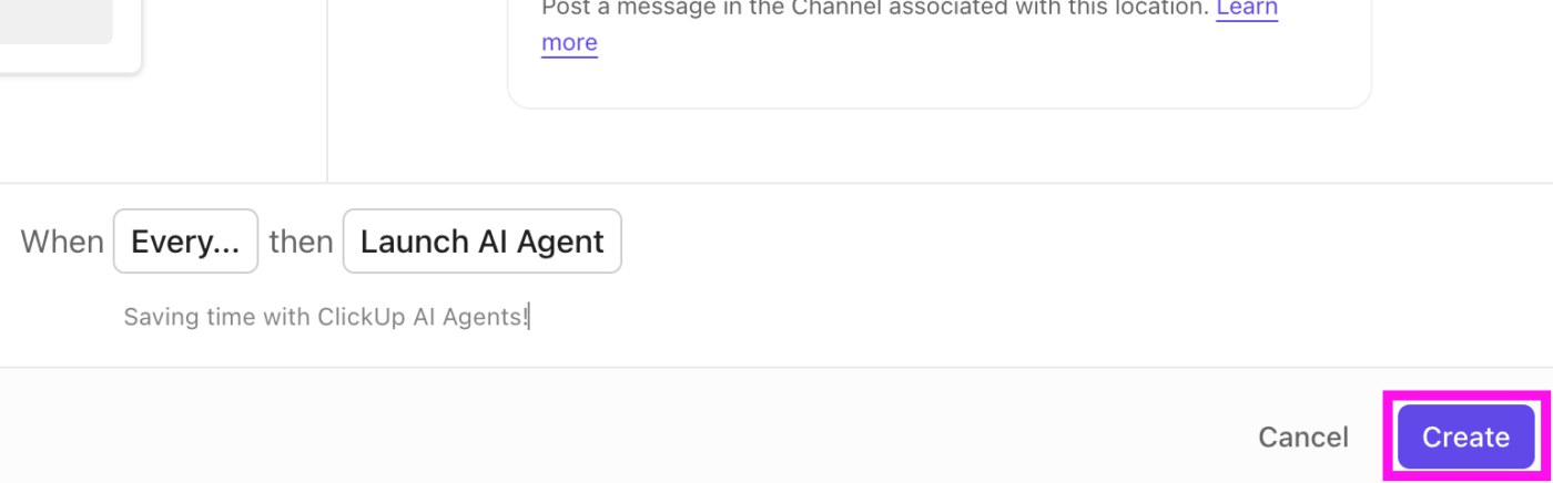 ClickUp AI Agents: Build conversational AI apps with no need to register MCP servers
