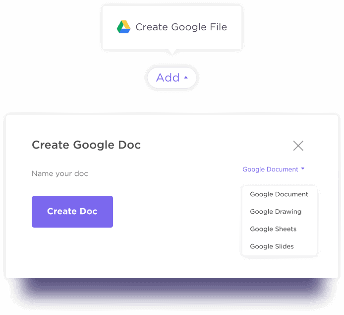 ClickUp and Google Drive Integration: Connect without API keys and the need to implement MCP client