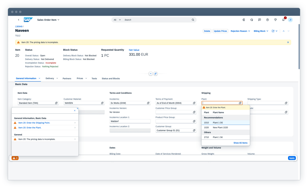 SAP Business AI