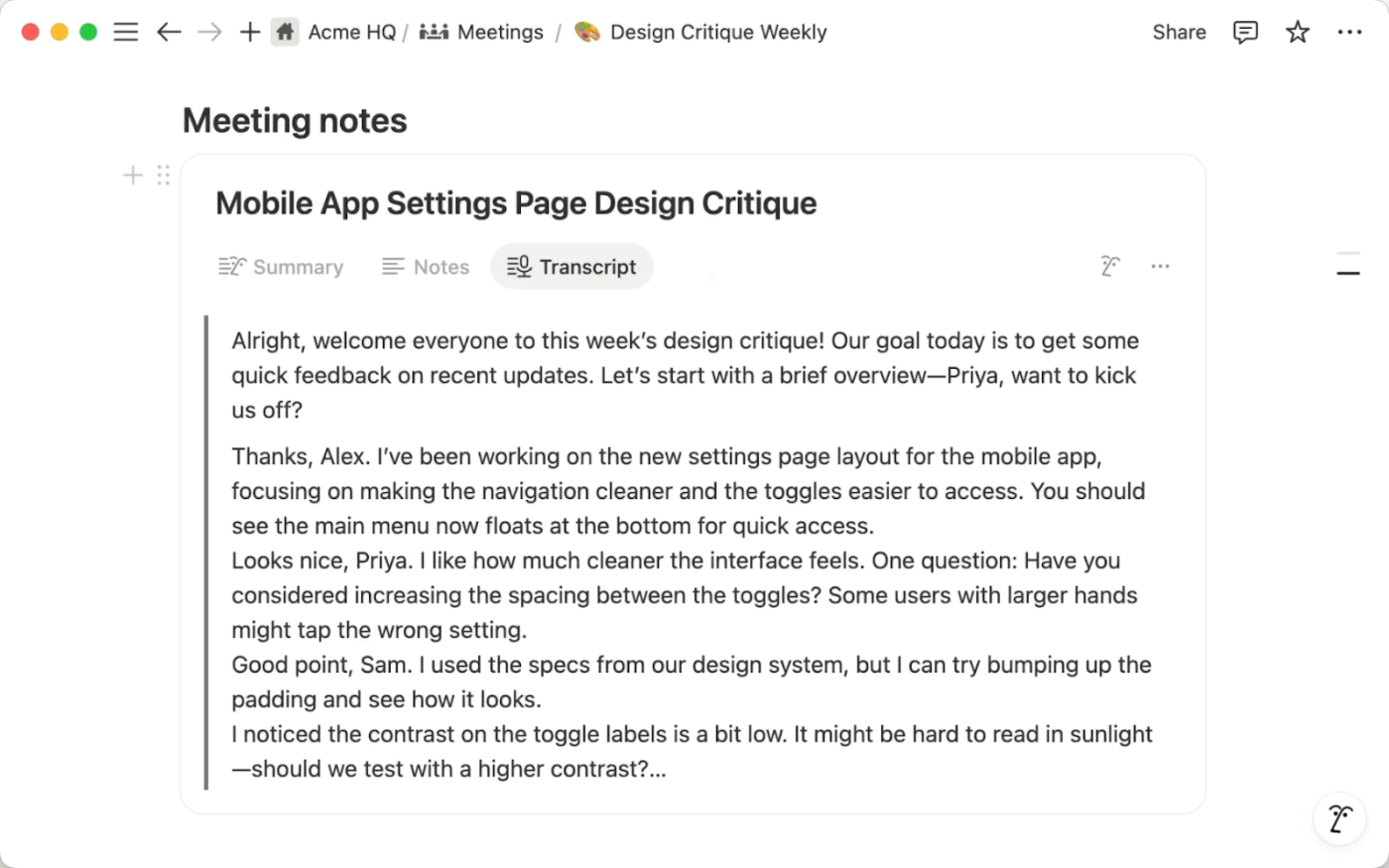 Notion AI