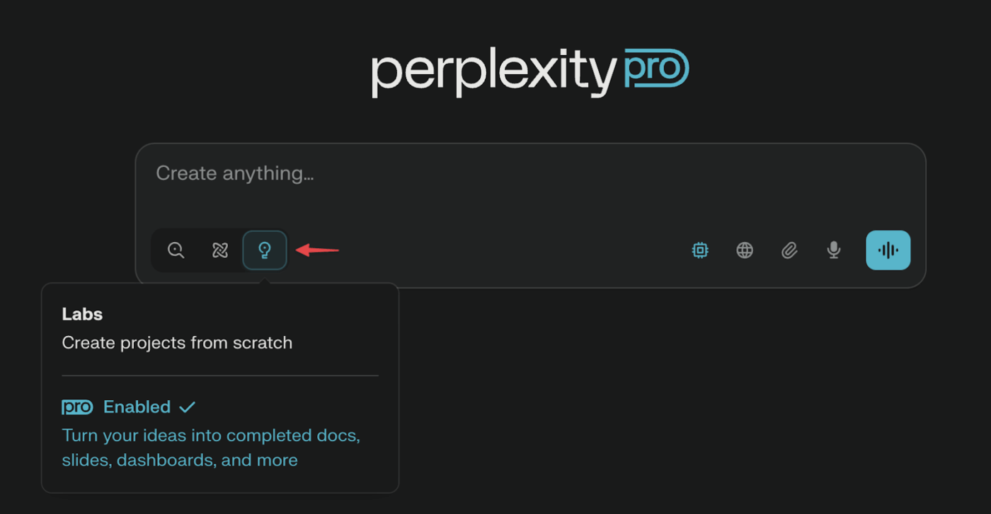 Perplexity Labs: ai organization tools
