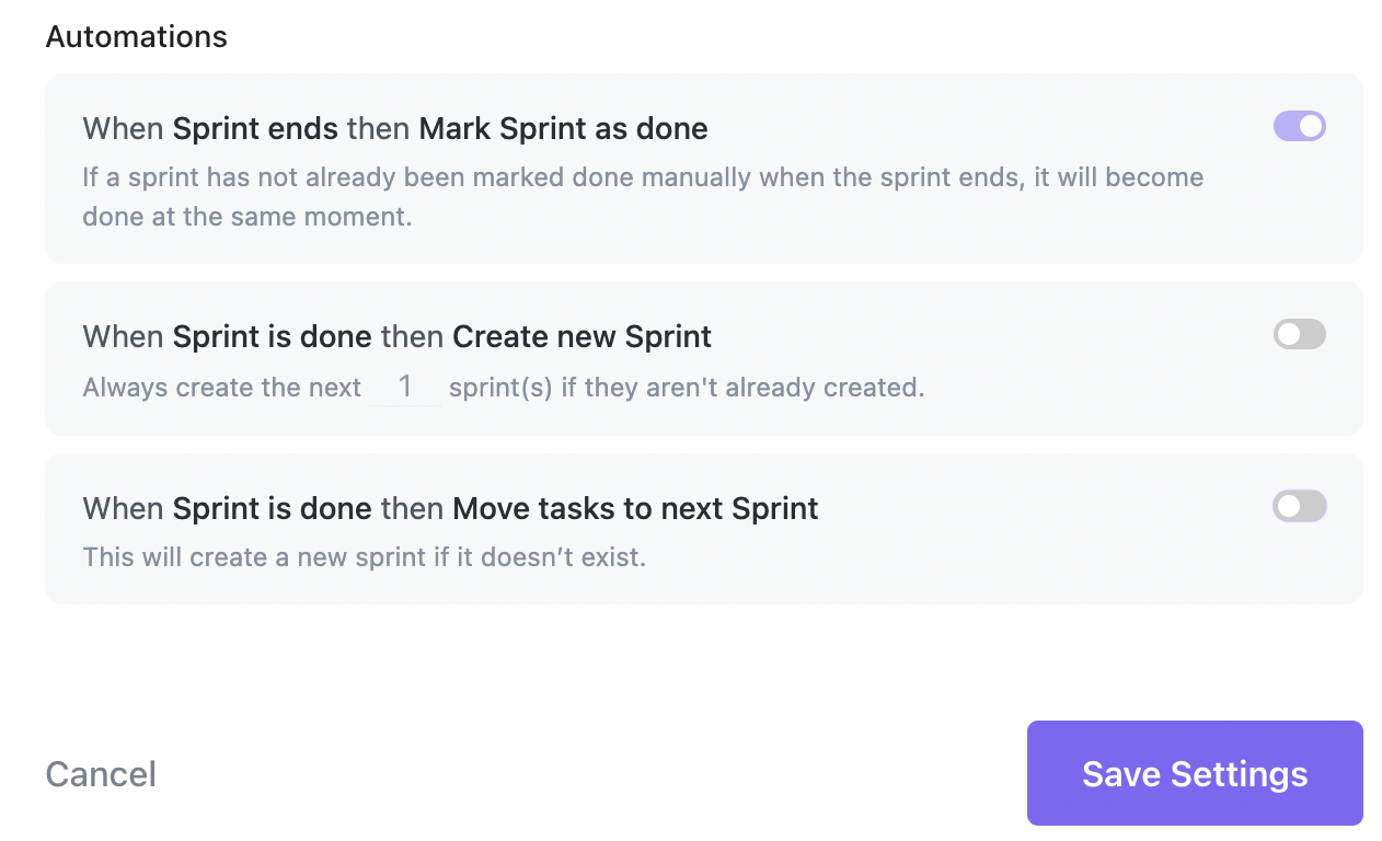 ClickUp Automations