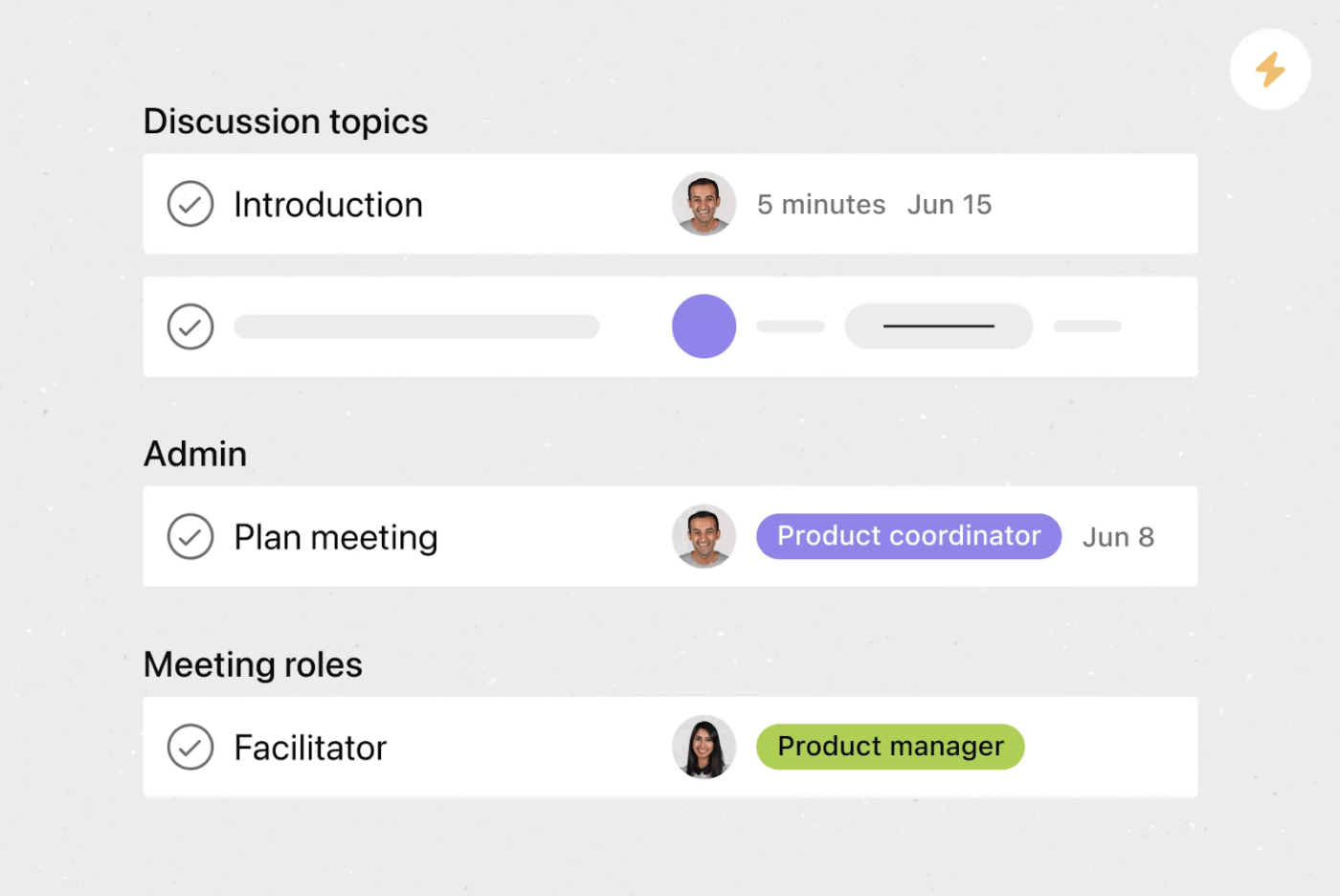Asana market research template to stay organized