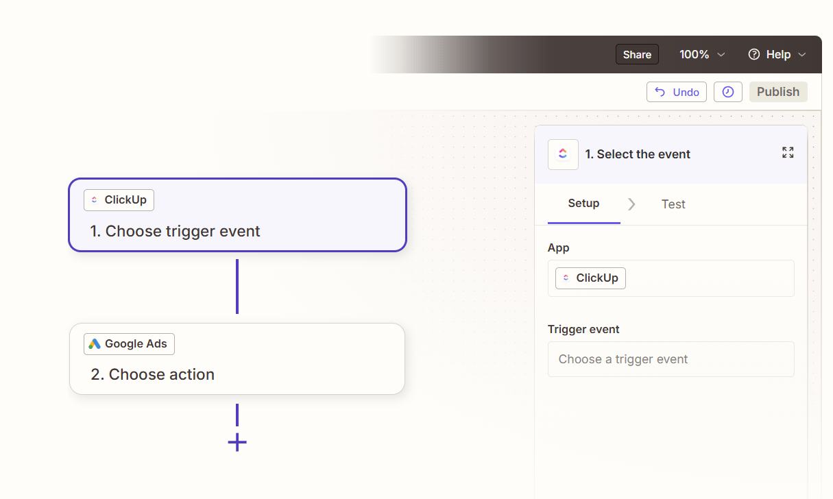 ClickUp and Zapier Integration to monitor school website traffic compared to other schools