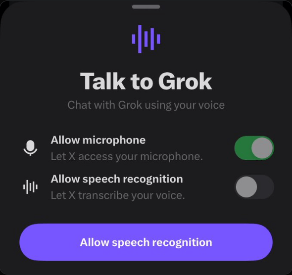 Grok, mobil uygulamalarda farklı modlarla AI sesini mükemmel bir şekilde yakaladı