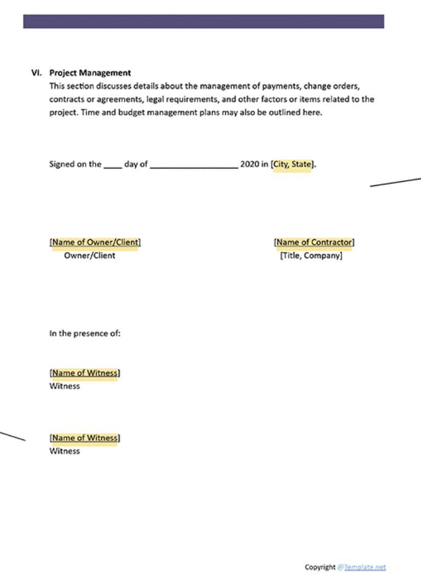 IT Scope of Work Template example by Template.Net: Technical details refined with necessary revisions for accuracy